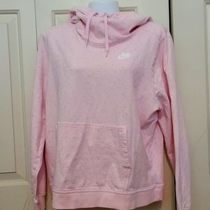 Nike Women's Pink Long Sleeve Sweatshirt